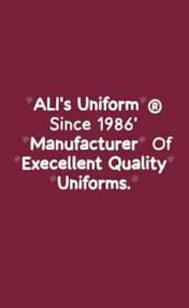 SCHOOLS AND COLLEGES UNIFORM MANUFACTURERS & GENERAL SUPPLIERS 0