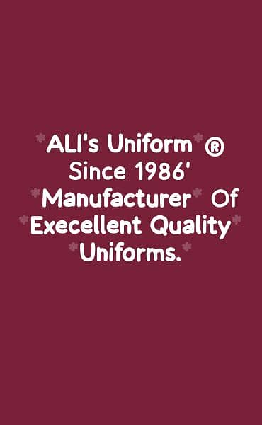 SCHOOLS AND COLLEGES UNIFORM MANUFACTURERS & GENERAL SUPPLIERS 3