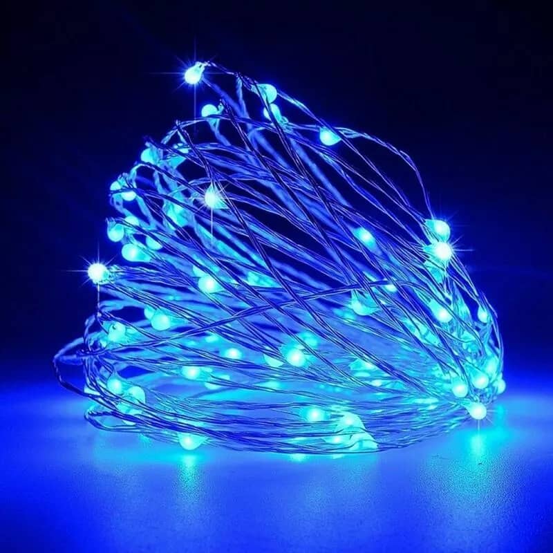 USB Twinkle LED String Fairy Lights Copper Wire Party Remote 8