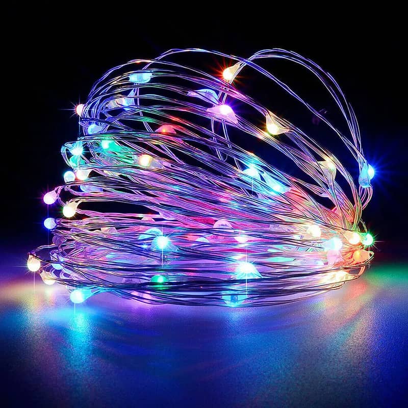 USB Twinkle LED String Fairy Lights Copper Wire Party Remote 15