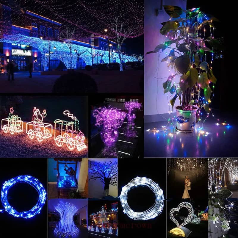 LED String Lights USB Fairy Light Outdoor Waterproof for Wedding Decor 9