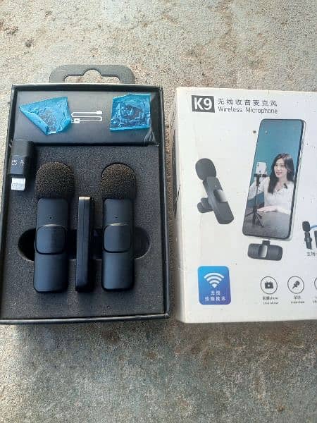 k9 wireless microphone for sale/ new good condition 5