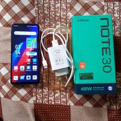 Infinix Note 30 with warranty 8+8/256 excellent condition