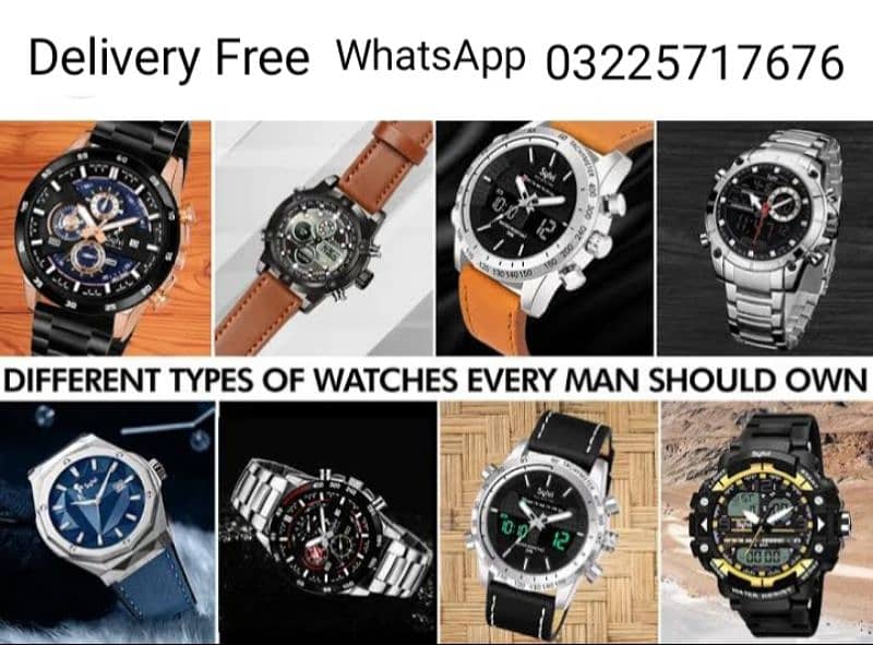 Men's Watches Beautiful Style Collection Watches Good Looking Design 0