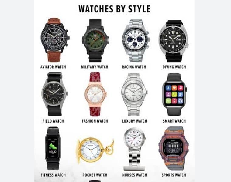 Men's Watches Beautiful Style Collection Watches Good Looking Design 1