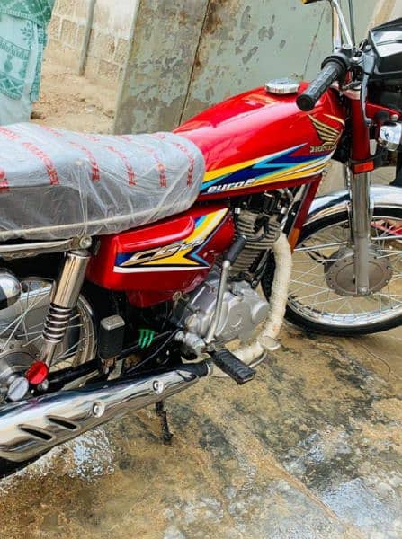 Honda CG 125 model 2019 for urgent sale 1