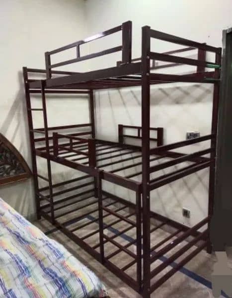 Bunk Beds / Single& Double Bed/ Triple story Beds in Factory Rates 4