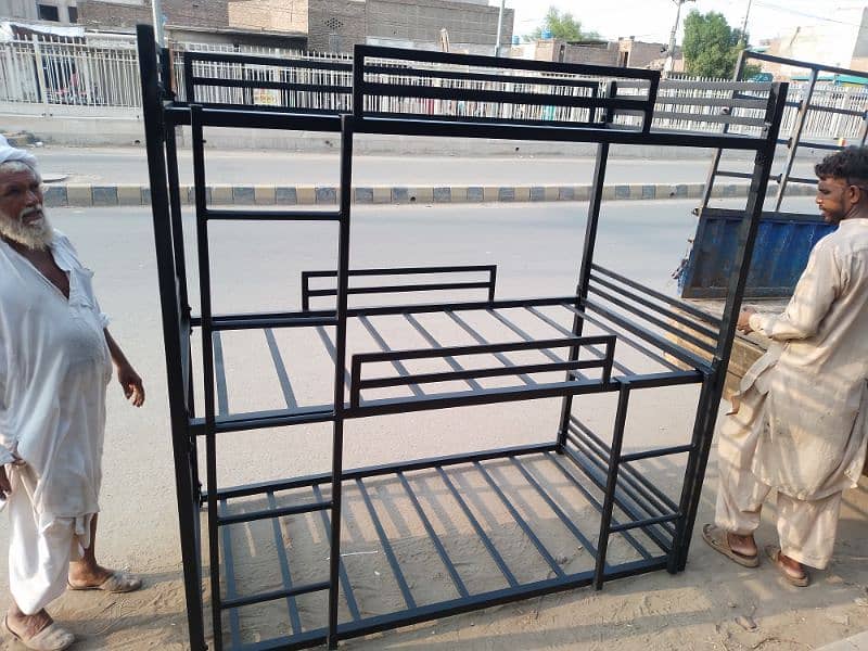 Bunk Beds / Single& Double Bed/ Triple story Beds in Factory Rates 5