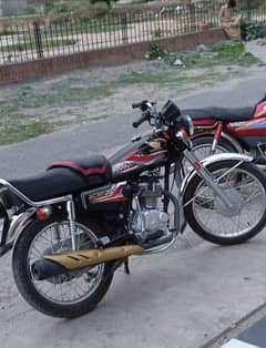 honda cg 125 2024 black