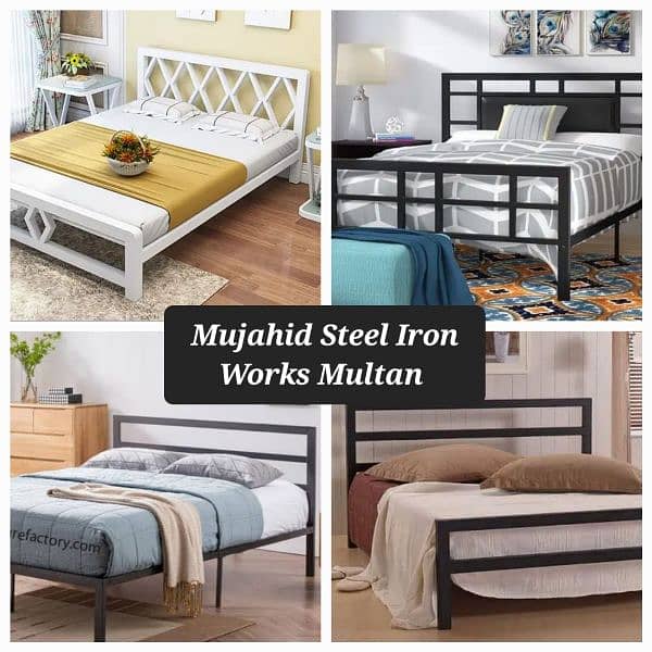 Bunk Beds / Single& Double Bed/ Triple story Beds in Factory Rates 19