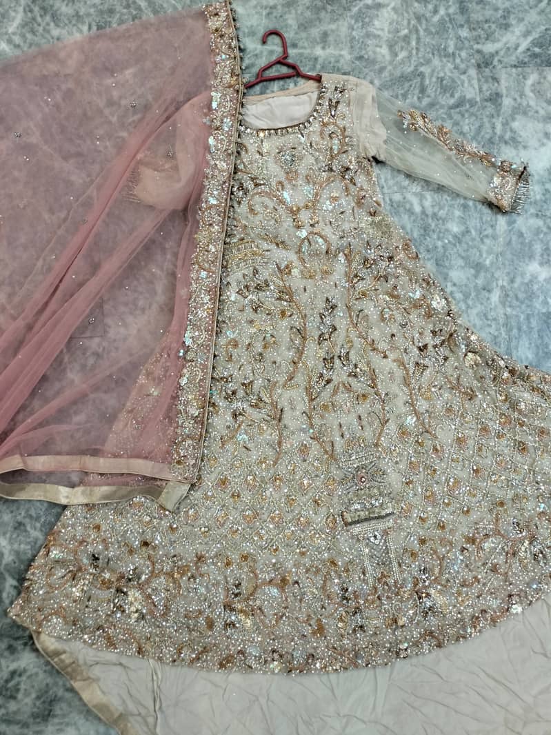 Bridal Dress / Walima Maxi / Bridal Lehanga / Wedding Dress 0