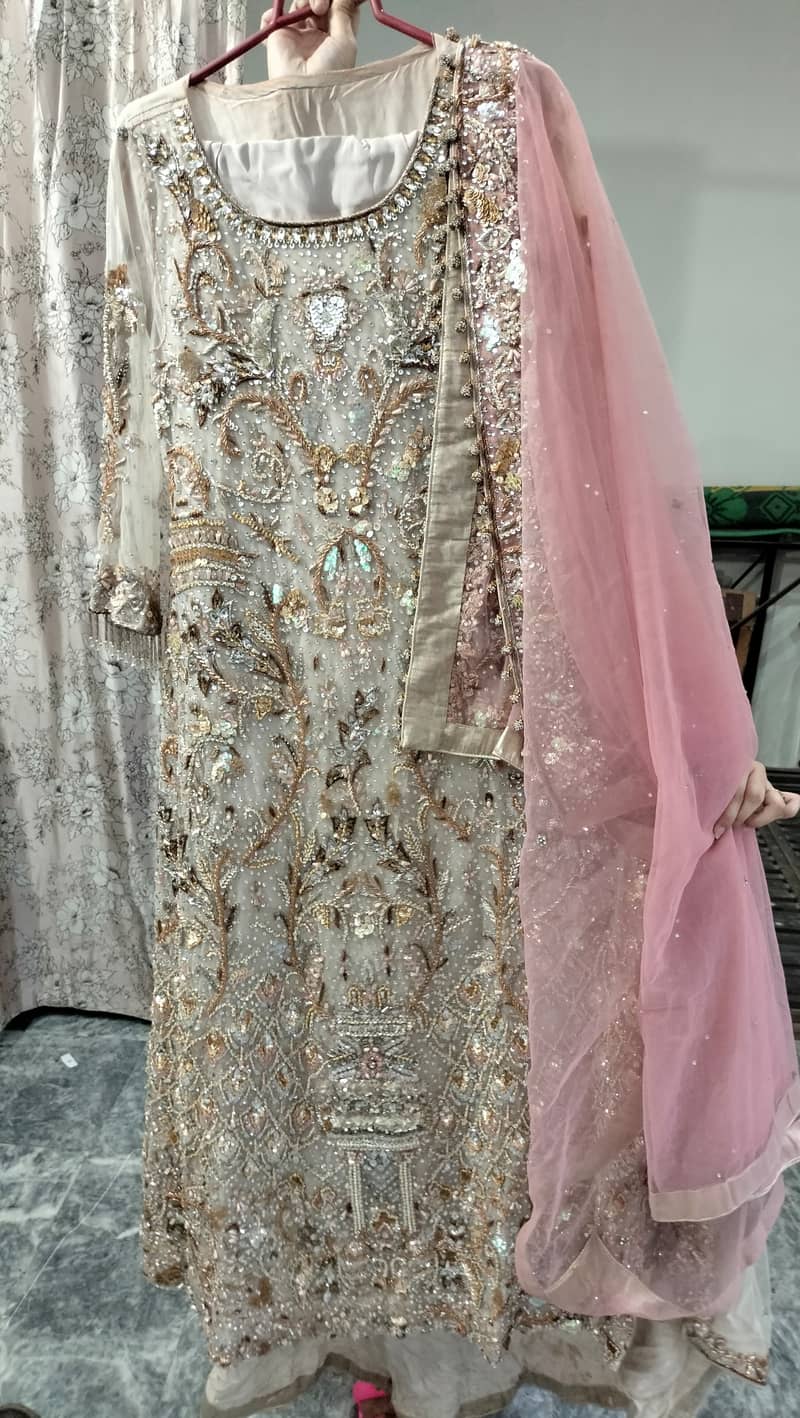 Bridal Dress / Walima Maxi / Bridal Lehanga / Wedding Dress 4