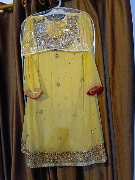 3 piece chiffon stitched suits 4