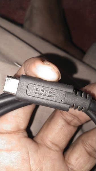 Canon type C to type C cable for display & files transfer 1