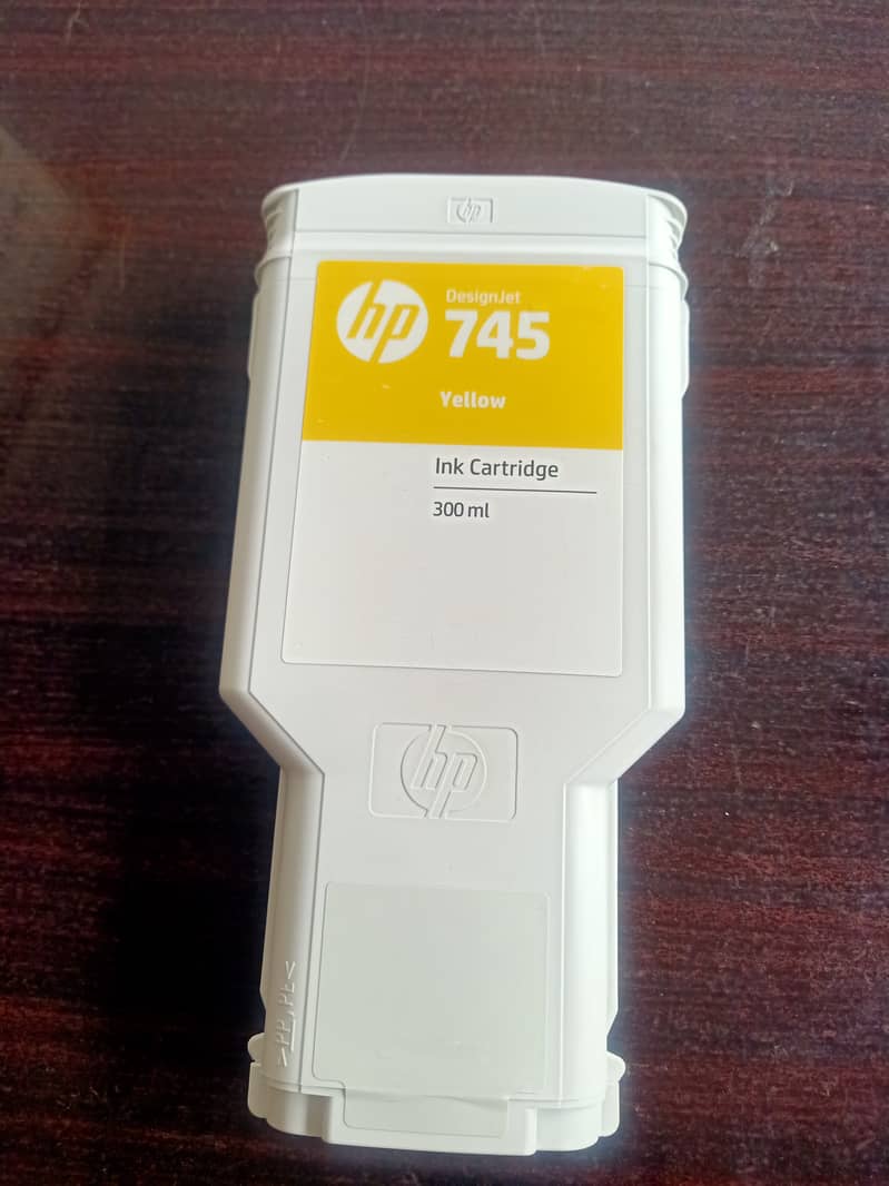 HP 745 Yellow  Ink Cartridge 300ml 0