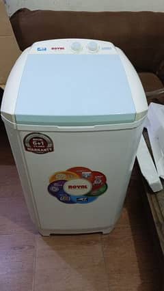 ROYAL 1012FB 1 MONTH USED WASHING MACHINE JET TECHNOLOGY