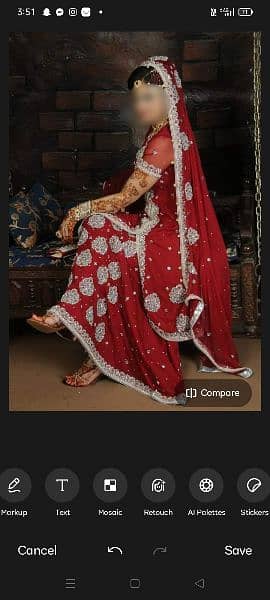 wedding Lehnga with gown 2