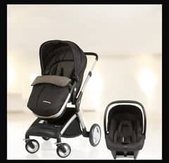 Mothercare ROAM pram stroller baby car seat bassinet 3 stages