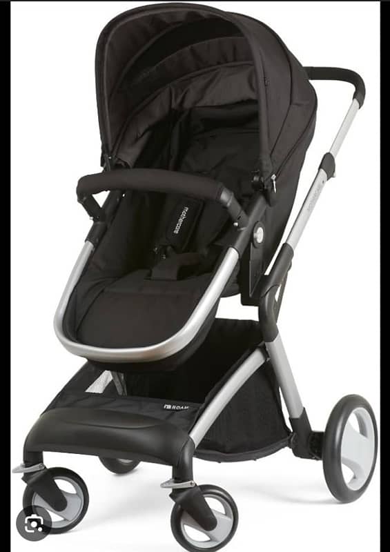 Mothercare ROAM pram stroller baby car seat bassinet 3 stages 8