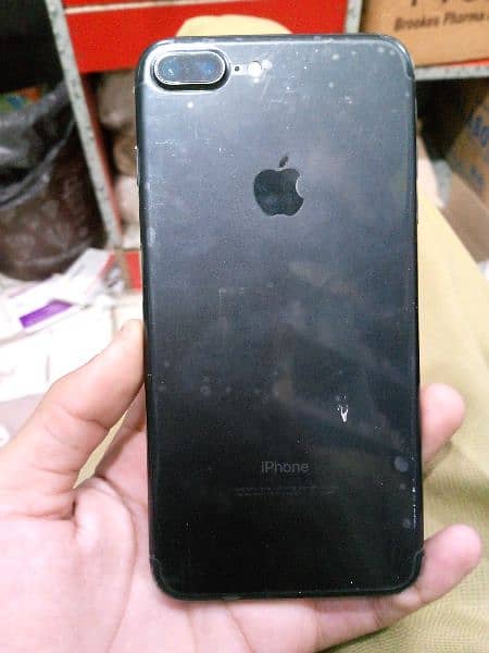 iphone 7 plus pta Approved 256 ek hath ka chlaya hua mobi 0