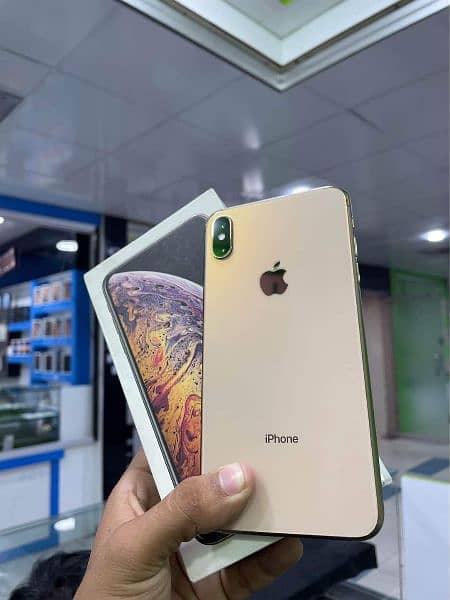 iPhone XS max Stroge/256 GB PTA approved for sale 03269200962 1