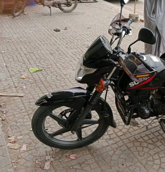 Suzuki GR150cc motorcycle 2018 model urgent sale Pakistan=03426393428= 4