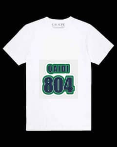 Qaidi 804 t shirts