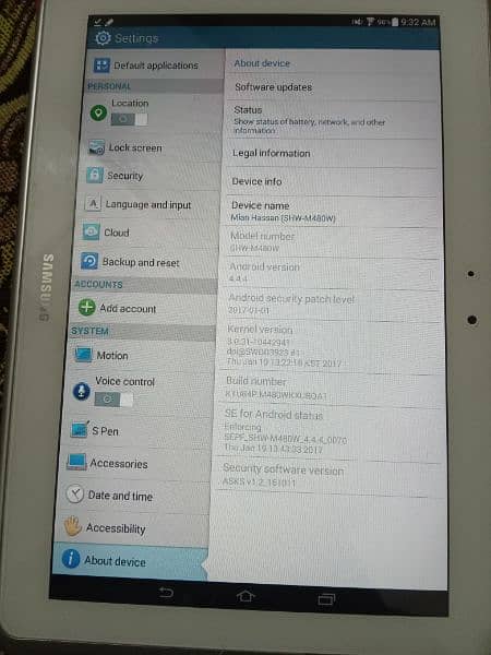 Samsung Tab 5