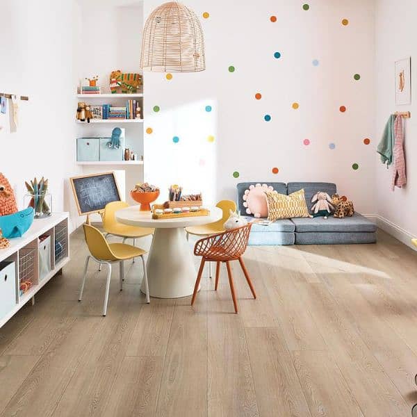 kids Room wardrobe affordable Price, Wooden floor Wall paper 12