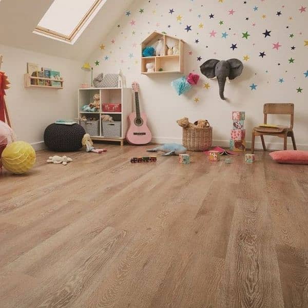 kids Room wardrobe affordable Price, Wooden floor Wall paper 1