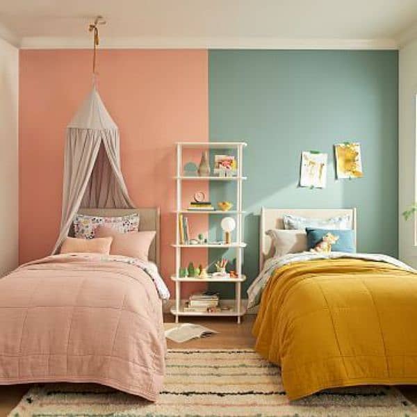 kids Room wardrobe affordable Price, Wooden floor Wall paper 13