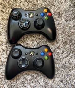 xbox 360 woth two wirells controllers  just box open new 60 k