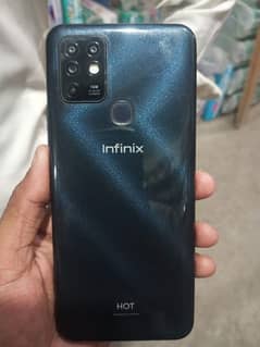 infinix hot 10 4/64 5200 mh bettry dabba charger shat ha