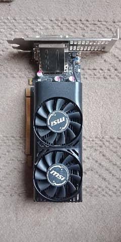 MSI Geforce GTX 1050Ti 4GT LP graphics card