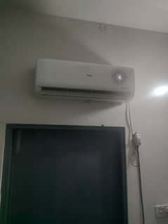 Fully furnished room with inverter AC and tv