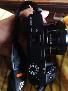 Sony 6400 camera with lens 16 /50