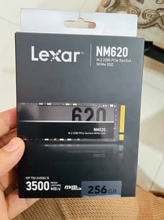 LEXAR SSD M2 NVMe 256gb box pack