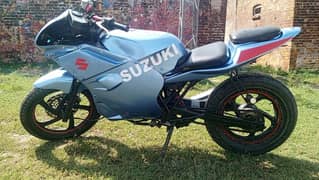 Suzuki GS 150 modified in sports bike 2009 model