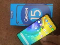 Tecno cammon 15 9 by 10 condition