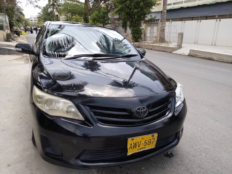 Toyota Corolla XLI 2012 Black 9