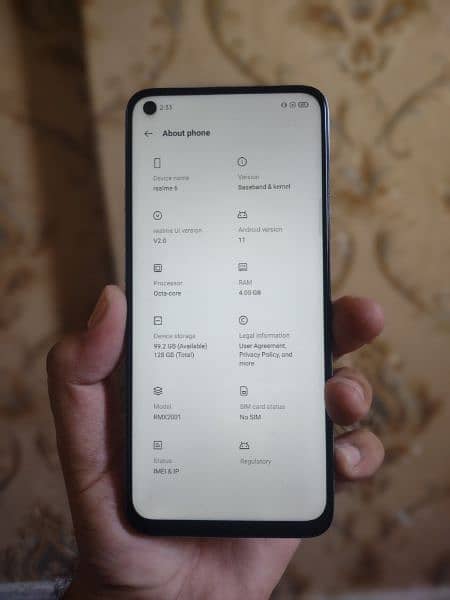 Realme 6 4/128 Approved With Box New construction 1