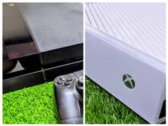 Xbox one and PS4 consoles games installed of ur choice