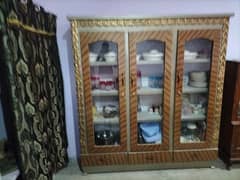 double bed,with side tables,dressing table,showcase,safe almari,sofa