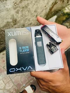 pod Oxva Xlim Pro one week use All accessories available