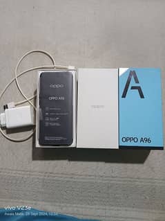 oppo A96 8+4 128 condition 10 by 10