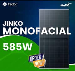 Jinko Bifacial 585watt N type