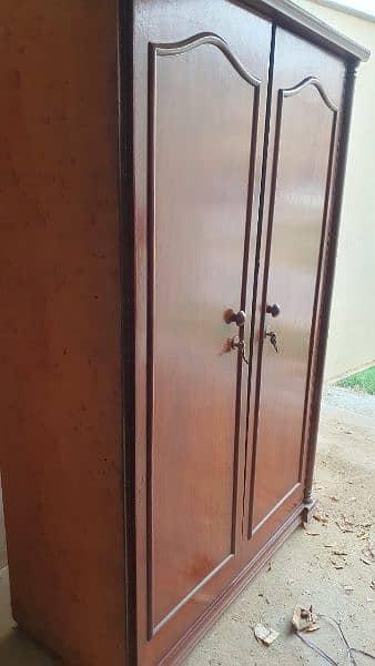 wooden 3 door wardrobe 3