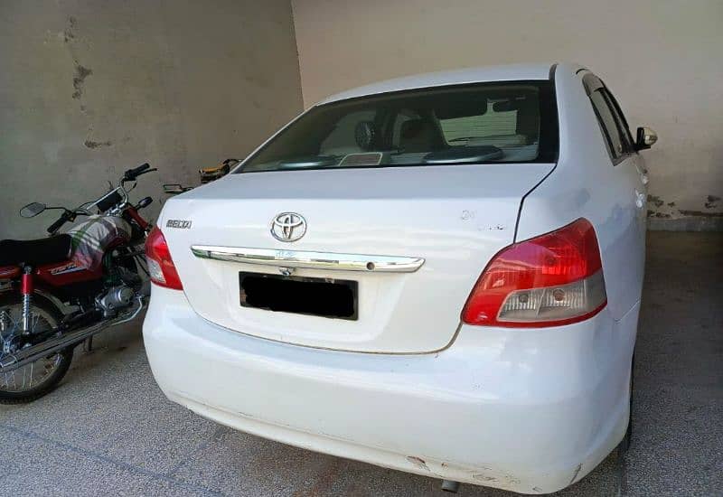 Toyota Belta 2006 / 2009 Sindh Number 0