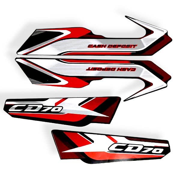 bike tank tapa stickers 2025 Model for CD 70 Motorcycle 2