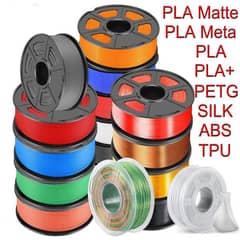 3D Printer PLA,+,Pro /ABS /CA/PETG /Resin /SILK /TPU /ASA /PA Filament 0